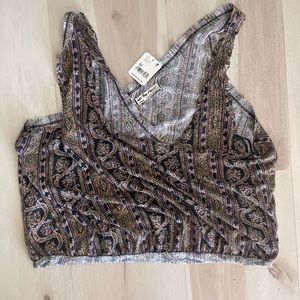 Free people, tank, M , color in black